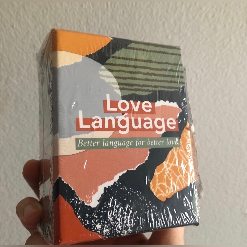 Love language card game